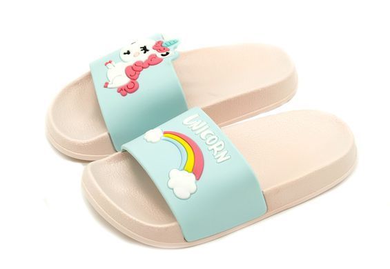 Шльопанці для дівчинки Plaazzo Рожево-голубий (XD8663 pink-blue (34-35 (19,5 см))