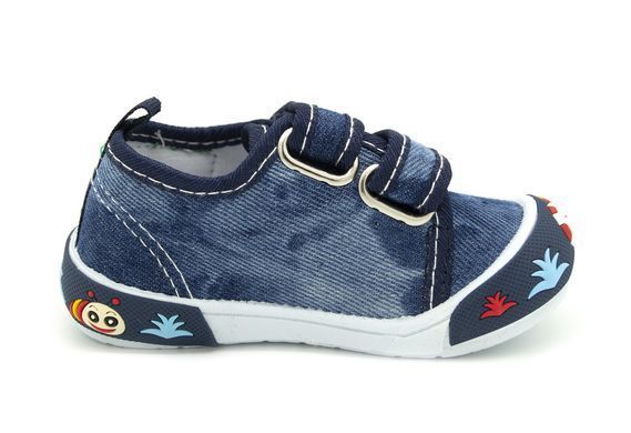 Кеди для хлопчика Super cool Темно-синій (h163 d-blue (25 (15,5 см))
