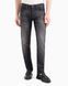 Зауженные джинсы Emporio Armani 6D1J75-1D87Z-0006 для мужчин Черный (6D1J75 black lav25 (w32x32L J75 (ML))