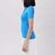 Женская рубашка поло с логотипом Tommy Hilfiger Ribbed (Blue Spell) Голубой (Trp Ld43 blue lav25 (XS)