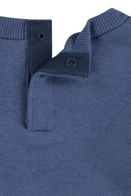 Комплект Levi's 2в1 світшот на флісі та джинси для хлопчиків дитячий Сіро-синій (312 set pvu indigo (62 (3m))