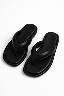 Трендовые кожаные вьетнамки Meideli Женские Черный 36 (23,5 cм) (c92-1 black)