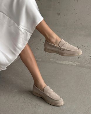 Лофери, натуральна замша Meideli Жіночі Світло-бежевий 36 (23,5 cм) Код: tp509 beige
