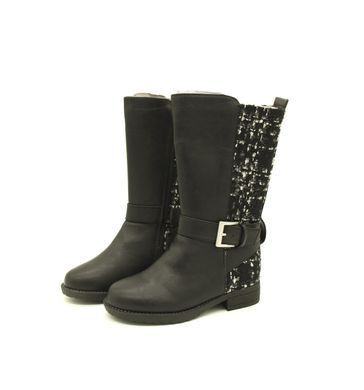Черевики для дівчинки Kiabi Чорний (Kiabi black (32)
