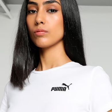Футболка женская PUMA Essentials Small Logo Белая (586776-02 white lav25 (XS)