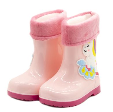 Резиновые сапоги для девочки BBT Kids Розовый (M5895-1 pink (25-150 мм)