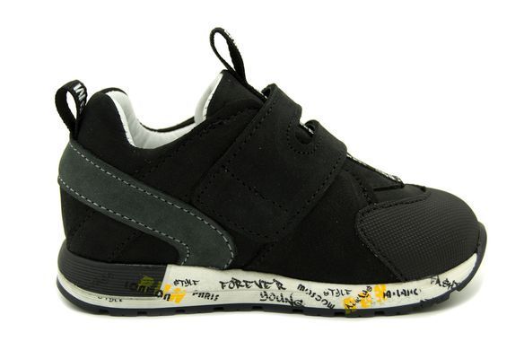 Ортопедичні кросівки для хлопчика BEBETOM Туреччина Чорний (BE641 black (21 (13 см))
