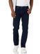 Мужские джинсы LEVIS 502 Regular Taper Fit Stretch Jeans Black Cactus Overdye Темно-Голубой (502 Reg blue-black lav25 (w30x30L (SM))