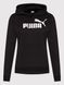 Світшот Puma Essentials Чорний Regular Fit жіночий Чорний (586788-01 black lav25 (S)