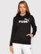Світшот Puma Essentials Чорний Regular Fit жіночий Чорний (586788-01 black lav25 (S)