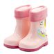 Резиновые сапоги для девочки BBT Kids Розовый (M5895-1 pink (25-150 мм)