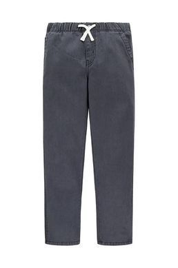 Штаны хлопковые на резинке Levi's для мальчика Черный 110 см (5 лет) (221 pvu black)
