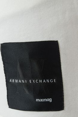 Шорты Armani Exchange с логотипом Mixmag AX из смеси органического хлопка мужские Белый (103723 white lav25 (L)