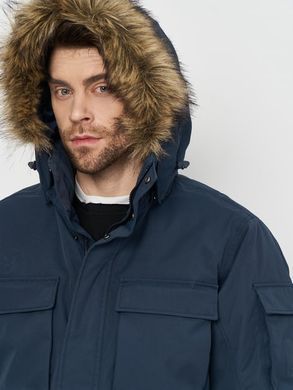 Парка Jack Wolfskin Glacier Canyon Parka мужская Темно-синий (JW Glac Can night blue lav25 (M)