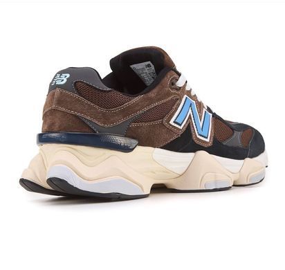 Кроссовки New Balance 9060 мужские No brend Коричневый (nb9060 brown (41 (26 см))