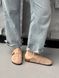 Замшеві сабо, шльопанці, клоги з ремінцем в стилі Birkenstock Meideli Жіночі Бежевий 36 (23,5 см) (d95-10 beige)