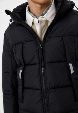Зимова куртка Пуффер Tom Tailor Чоловічий Чорний (1032429 black S)
