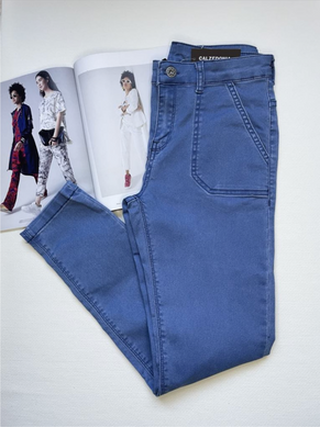 Детские джинсы с карманами Calzedonia (modp0514 blue (158-170 (12-16 лет))