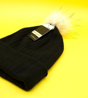 Шапка для женщин No brand Білий (TUR 2089 white-black (all size)