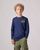 Лонгслів Levis з довгим рукавом High Peaks для хлопчиків Синій (421 pvu blue J (140 (10A))