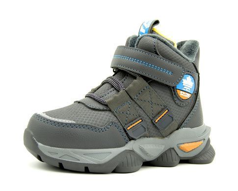 Демисезонные ботинки для мальчика MLV Серый (B5026 grey 26 (16,5 см))
