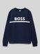 Свитшот детский BOSS Boys Blue Sweatshirt Голубой (J52246 blue lav25 (12 лет (XS))