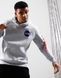 Худи на флисе с капюшоном NASA Alpha Industries Space Shuttle мужская Серый (Alpha Spce grey heather lav25 (M)