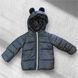 Демисезонная куртка с ушками для девочки Piazza Italia Черный (PIT1501 209 black 12-18 (80 см))