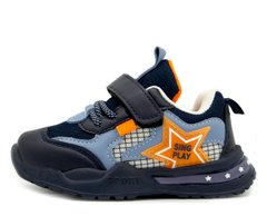 Кросівки для хлопчика Tom.M Синій з помаранчевим (CT0086 blue-or (27 (17 см))