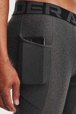 Тайтси Легінси чоловічі UA HeatGear&reg; Under Armour Leggings Сірий (UA1361588 grey lav25 (M)