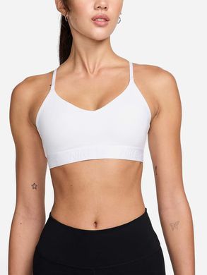 Жіночий спортивний топ для фітнесу Nike W Nk Df Indy Lgt Spt Bra Білий (FD1062-100 white lav25 (S)