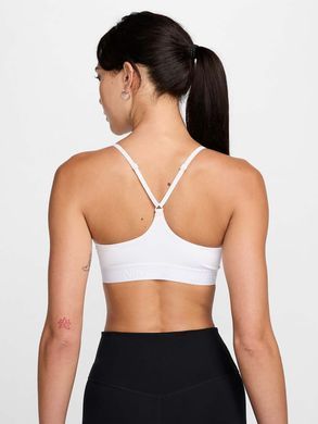 Жіночий спортивний топ для фітнесу Nike W Nk Df Indy Lgt Spt Bra Білий (FD1062-100 white lav25 (S)