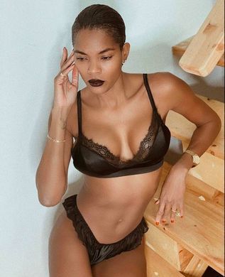 Шовковий бюстгалтер жіночий Empress Mimi London Чорний (E0620br black (XS))
