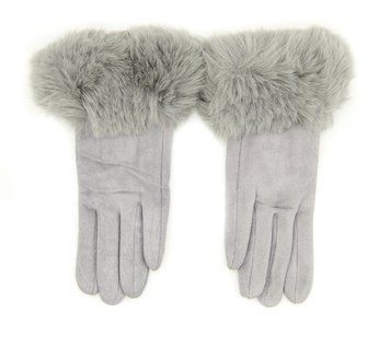 Перчатки женские Ronaerdo Серый (DR164 grey (all size (длина 24 см)))