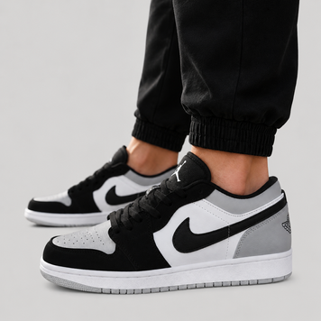 Кроссовки Nike Air Jordan 1 Мужские No brend Серо-черный 45 (28,5 см) Код: a687 grey-black