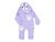 Боді для дівчинки Poki Фіолетовий (1-1970 purple (3-6 months)
