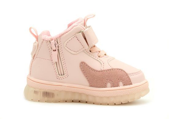 Хайтопи для дівчинки BBT Kids Рожевий (R5879 pink (28 (18 см))