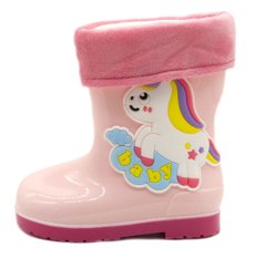 Резинові чоботи для дівчинки BBT Kids Рожевий (M5895-1 pink (29-190 мм)