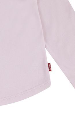 Комплект 3в1 для малышей Levi's: куртка, джинсы, лонгслив для девочки Розово-синий (990 set pvu lotus (62 (3m))