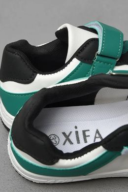 Кроссовки для мальчика Xifa Белый с зеленым (536-008 white-green (32 (20,5 см))