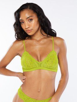 Женский бюстгалтер Savage X Fenty by Rihanna Лайм (BB2147015 lime (EU (S))