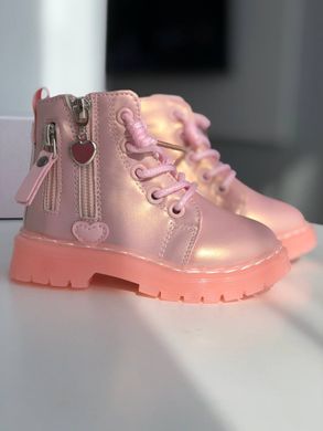 Демисезонные ботинки для девочки BBT Kids Розовый (R620 pink (31 (18,5 см))