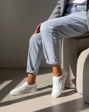 Кросівки, Кеди Шкіра-Сітка Stilli Жіночі Білий 36 (23,5 см) (xb30 white)