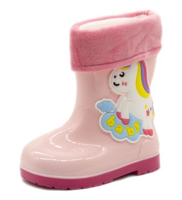 Резиновые сапоги для девочки BBT Kids Розовый (M5895-1 pink (29-190 мм)