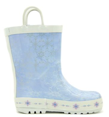 Гумові чоботи для дівчинки Disney Блакитний з білим (Frozen blue-white (26 (16,5 см))