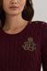 Бавовняний светр Ralph Lauren жіночий Бордовий (LR bordo lav25 (M)