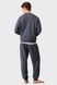 Спортивные штаны джогеры Calvin Klein на флисе мужские Серый (NM2687 grey lav25 (L)