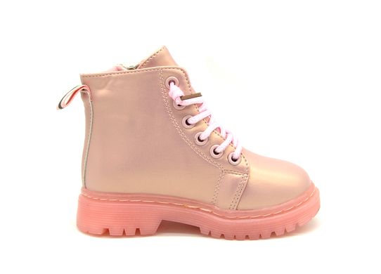 Демисезонные ботинки для девочки BBT Kids Розовый (R620 pink (21 (13 см))