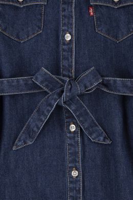 Джинсова сукня Levi's для дівчаток темно-синя (J350 pvu daisy-chain (140 (10A))
