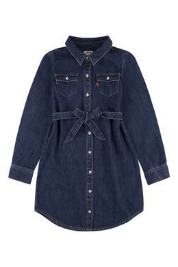 Джинсова сукня Levi's для дівчаток темно-синя (J350 pvu daisy-chain (140 (10A))